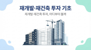 재개발·재건축 투자 기초