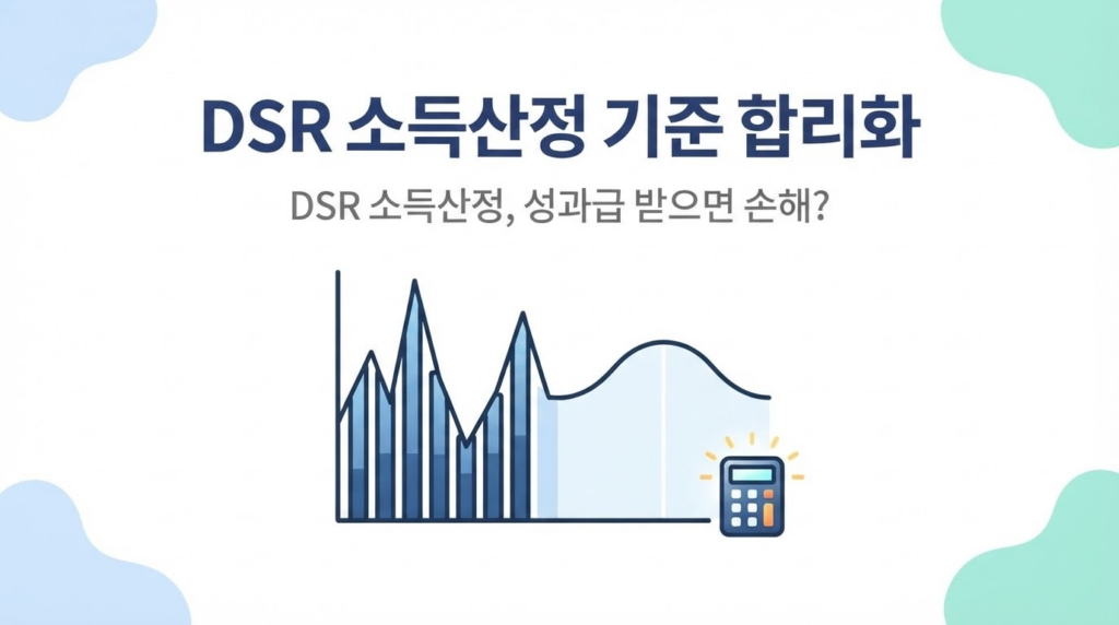 DSR 소득산정 기준 합리화