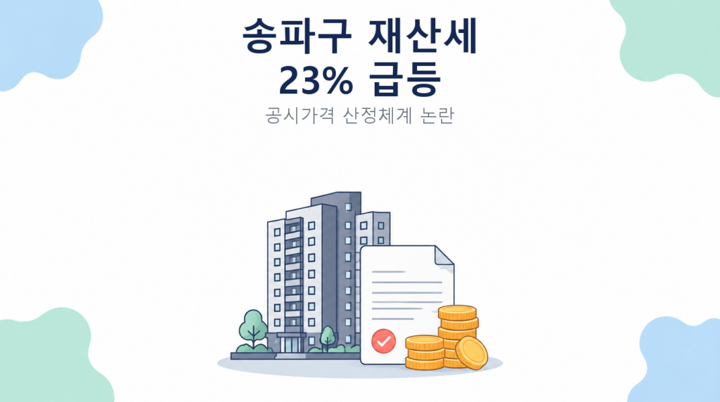 송파구 재산세 23% 급등 썸네일