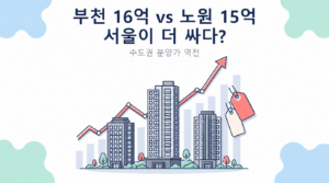 부천 16억 vs 노원 15억 서울이 더 싸다? 썸네일