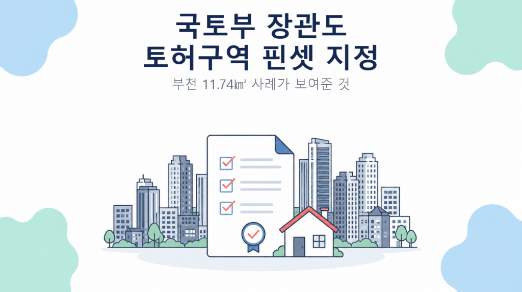 국토부 장관도 토허구역 핀셋 지정 썸네일