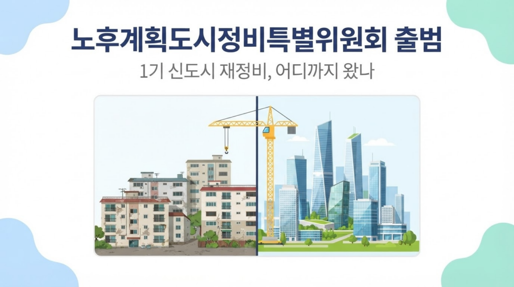 노후계획도시정비특별위원회 출범