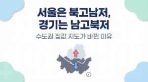 서울은 북고남저, 경기는 남고북저 — 수도권 집값 지도가 바뀐 이유 대표 이미지