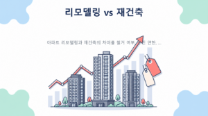 아파트 리모델링과 재건축 차이 — 15년·30년보다 먼저 볼 사업성 핵심 내용 안내