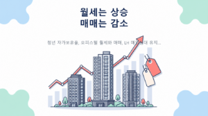 서울 오피스텔 월세는 오르는데 매매는 27% 감소—왜 두 시장이 반대로 움직일까 핵심 내용 안내
