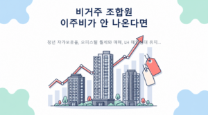 재건축 이주비 대출, 비거주 조합원은 왜 막힐까—보증금 반환부터 추가이주비까지 핵심 내용 안내